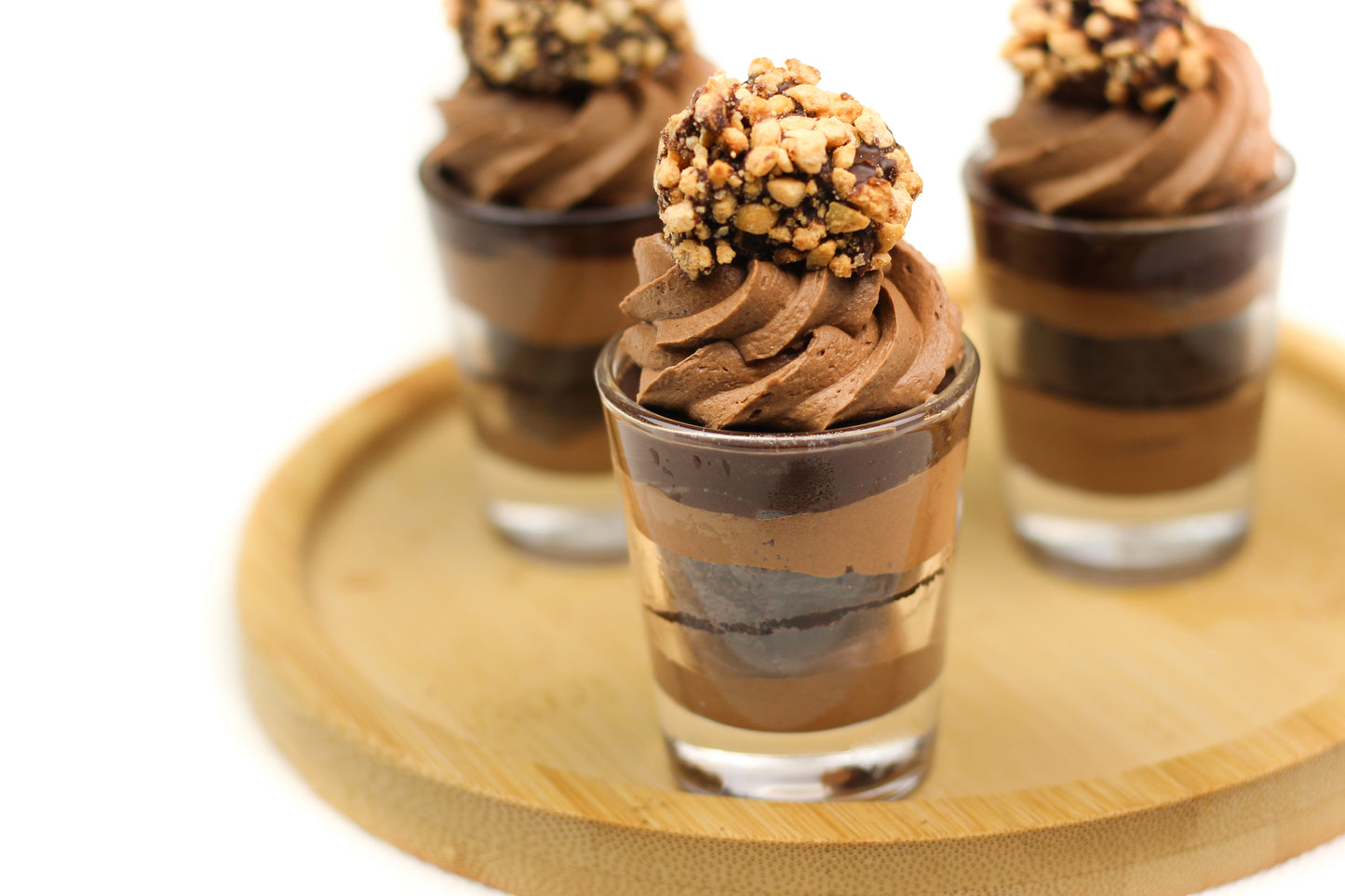 Mousse Cups - Chocolate Ferrero Rocher MCC12