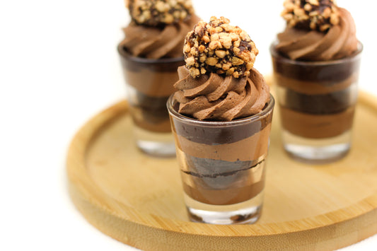 Mousse Cups - Chocolate Ferrero Rocher MCC12