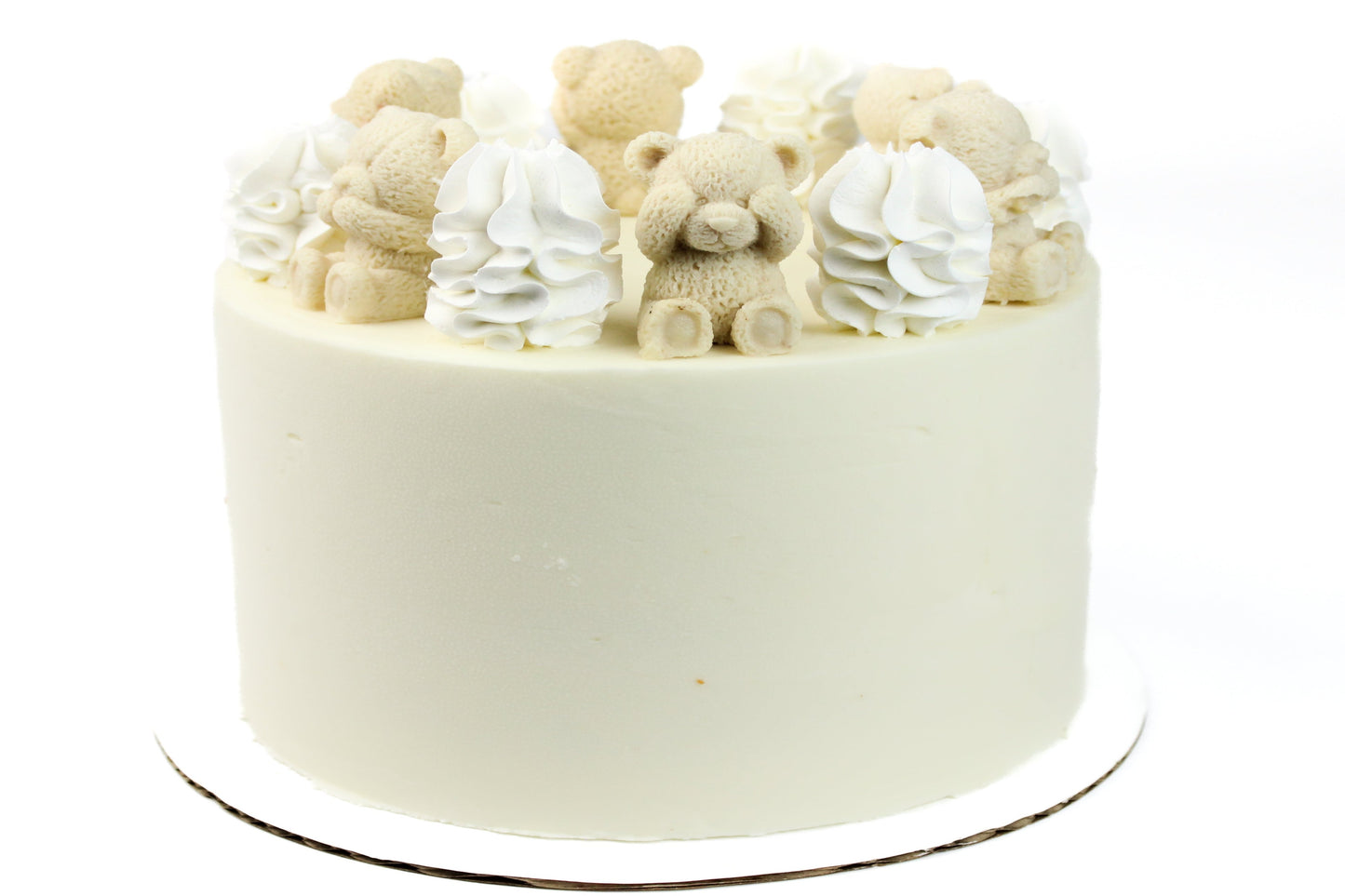 Custard Teddy Bear Cake CTBC10