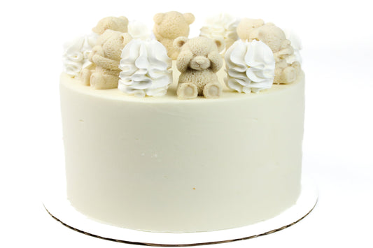 Custard Teddy Bear Cake CTBC10