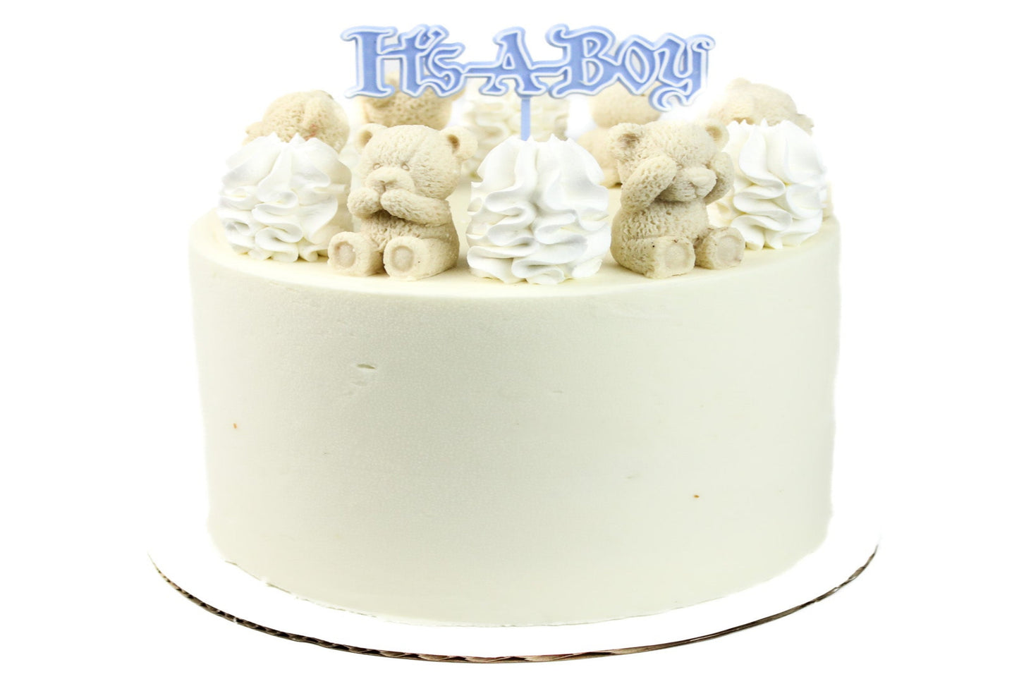 Custard Teddy Bear Cake CTBC10